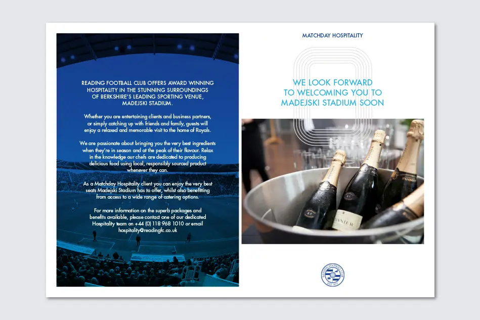 Reading FC Hospitality Brochure