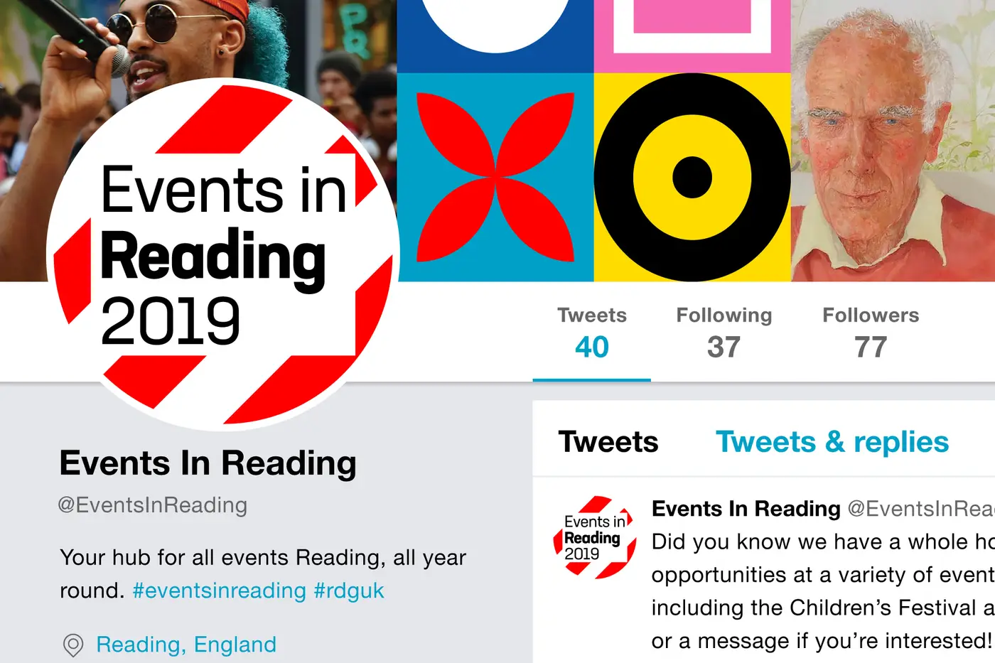 Events in Reading Twitter