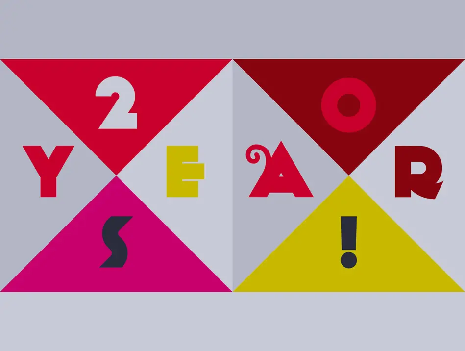 Cream Design 20 Year Animation