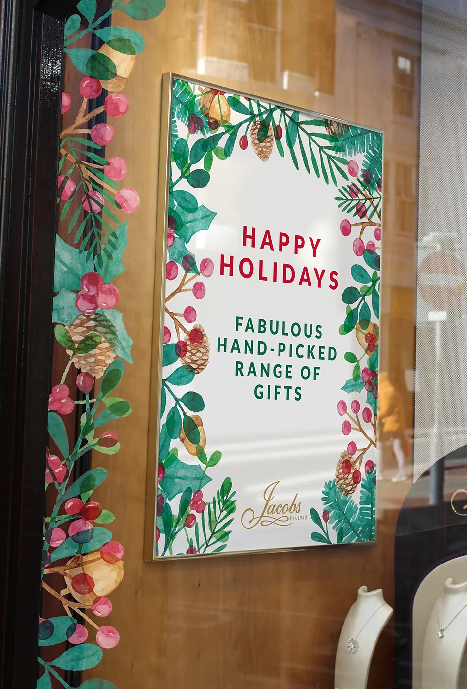 Jacobs Christmas 2019 Windows and Poster