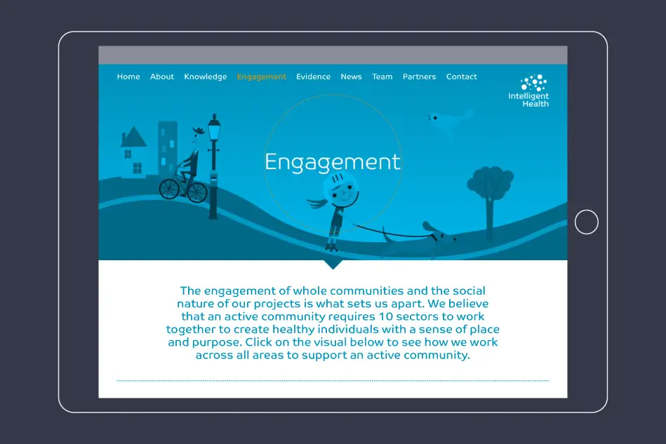 Intelligent Health Website Engagement