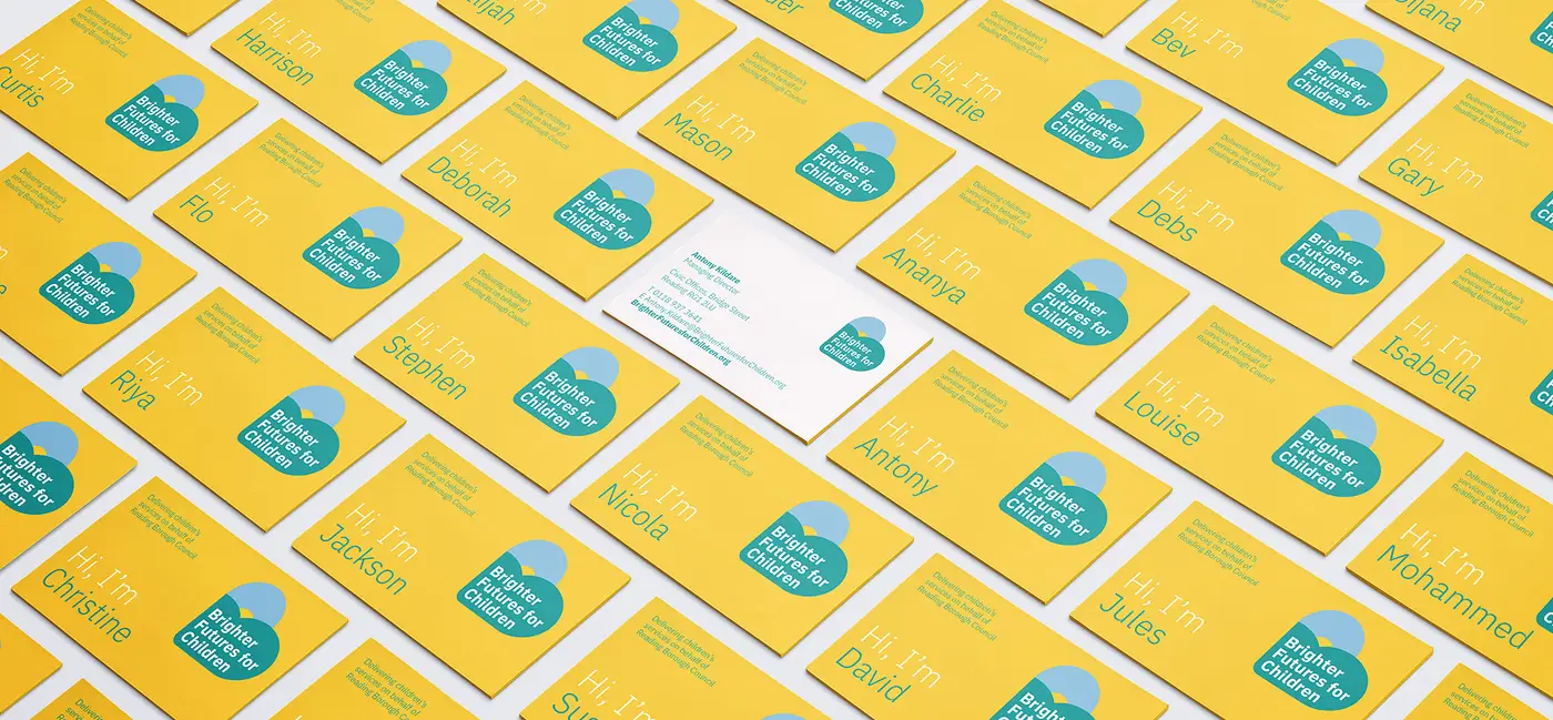 Brighter Futures business cards