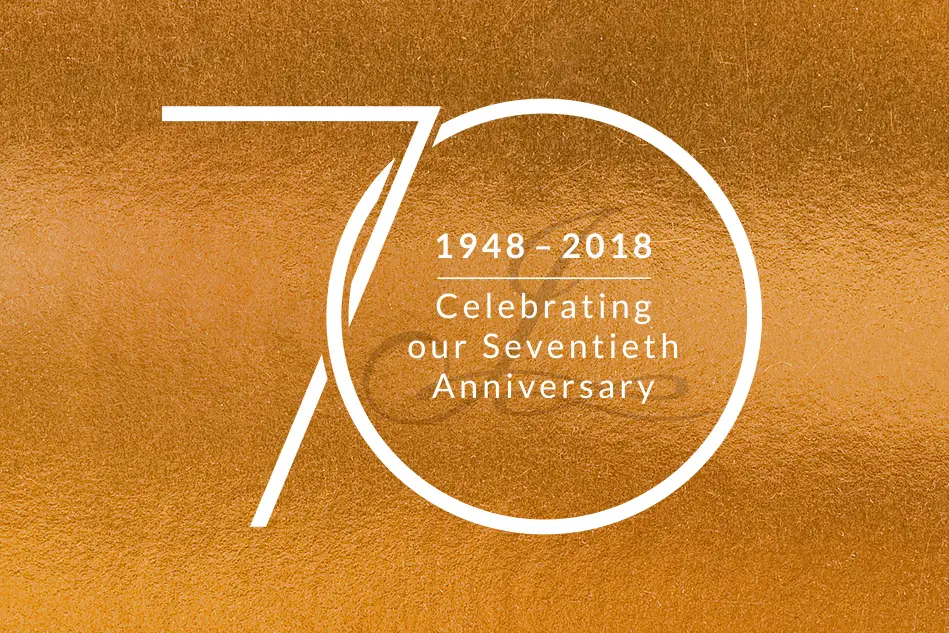 Jacobs 70th Anniversary Logo