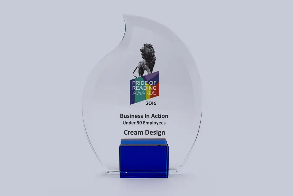 Pride of Reading Award Trophy
