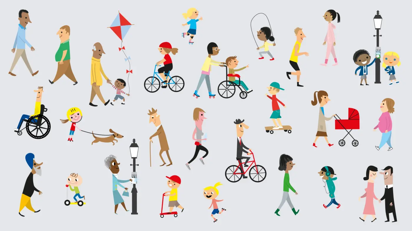 Beat the Street character illustration