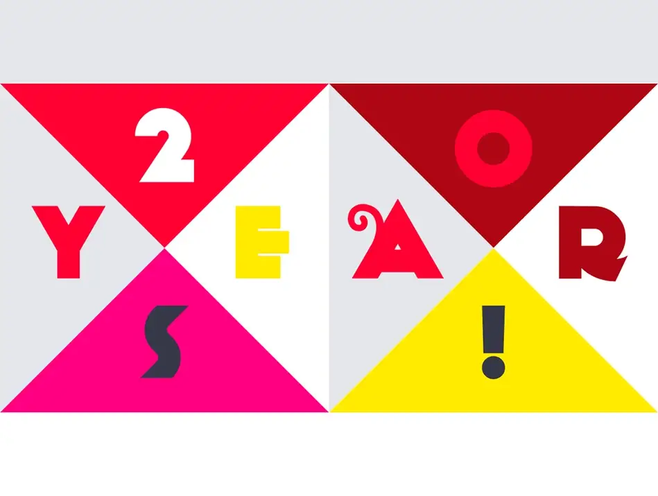 Cream Design 20 Year Animation