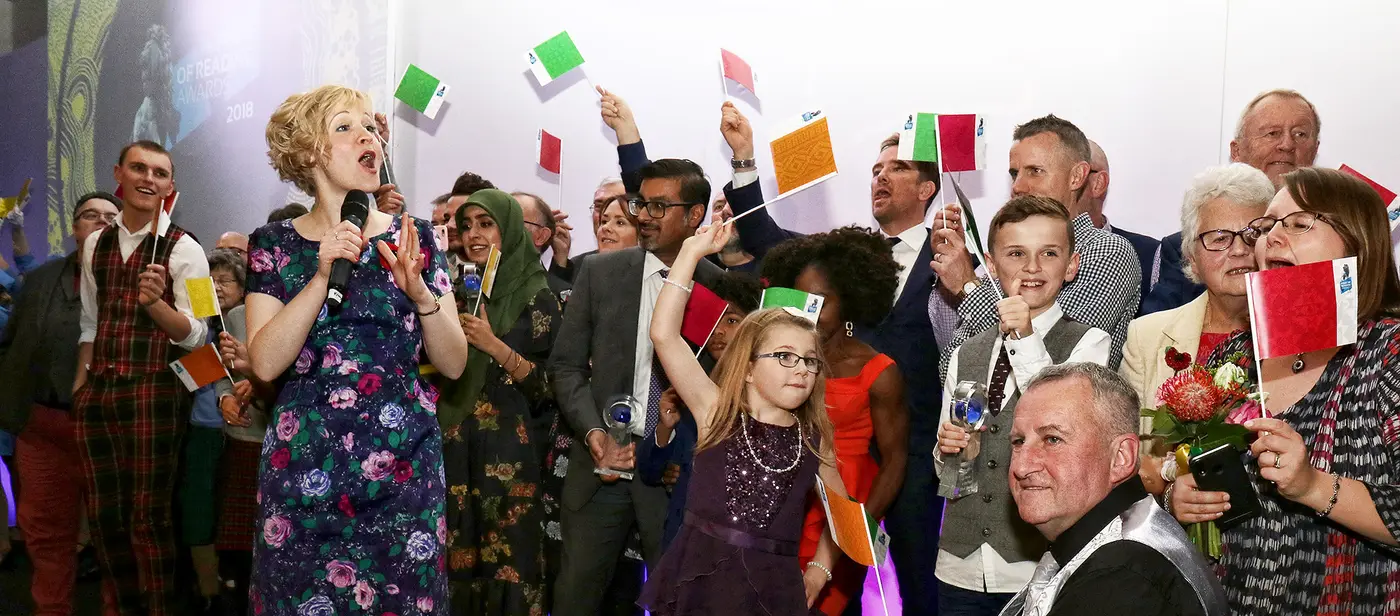Pride of Reading Awards 2018 Flags