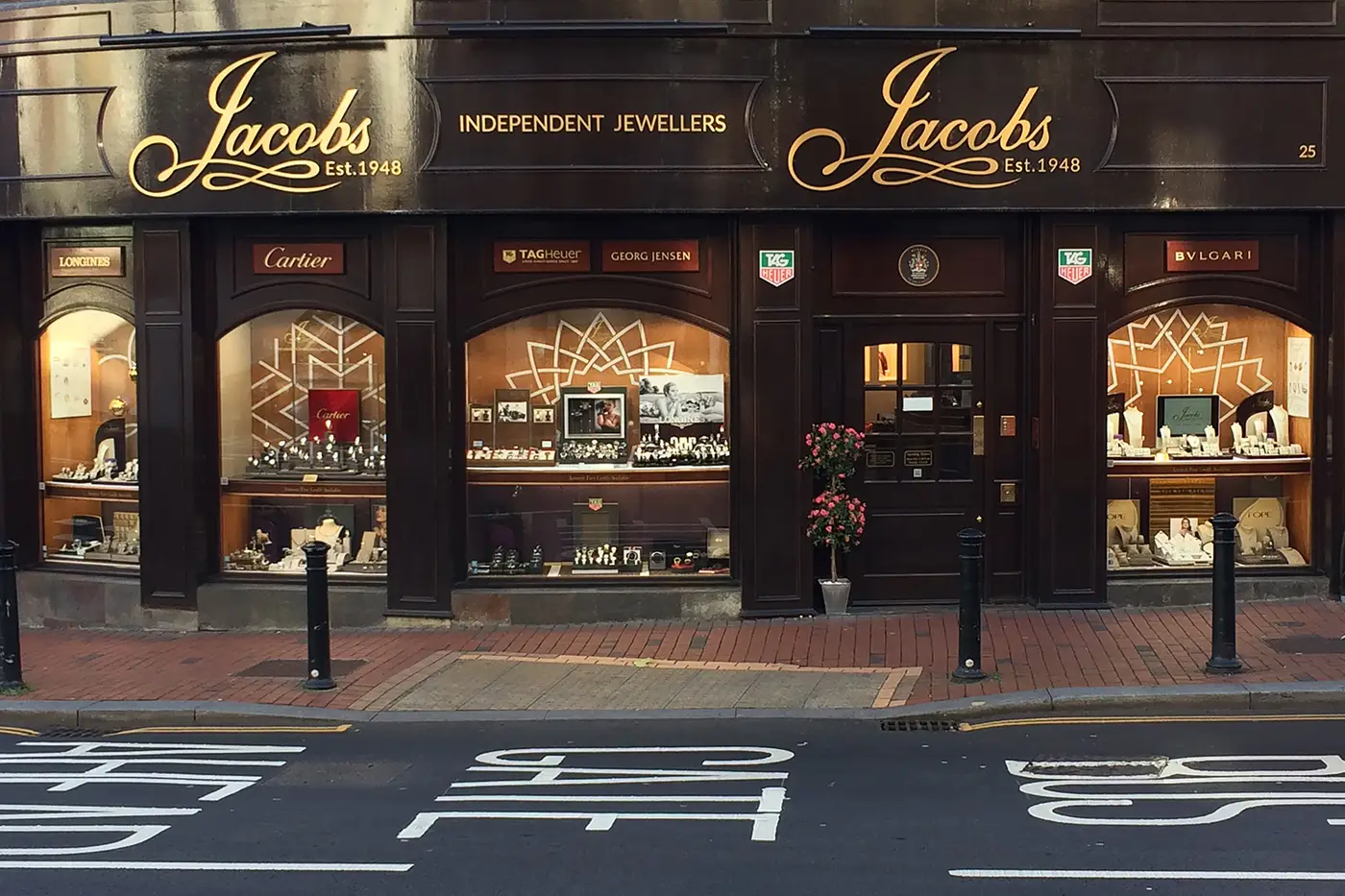 Jacobs Christmas 2017 Window Graphics