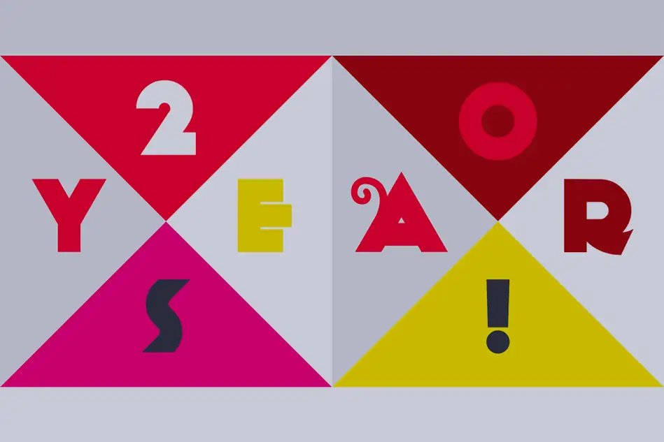 Cream Design 20 Year Animation