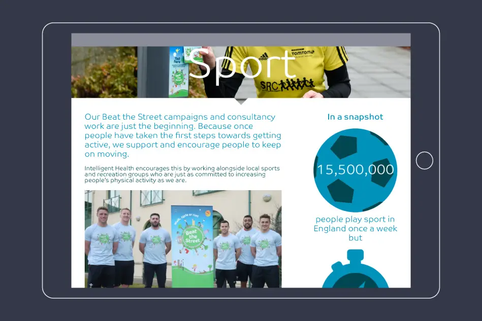 Intelligent Health Website Engagement Sport