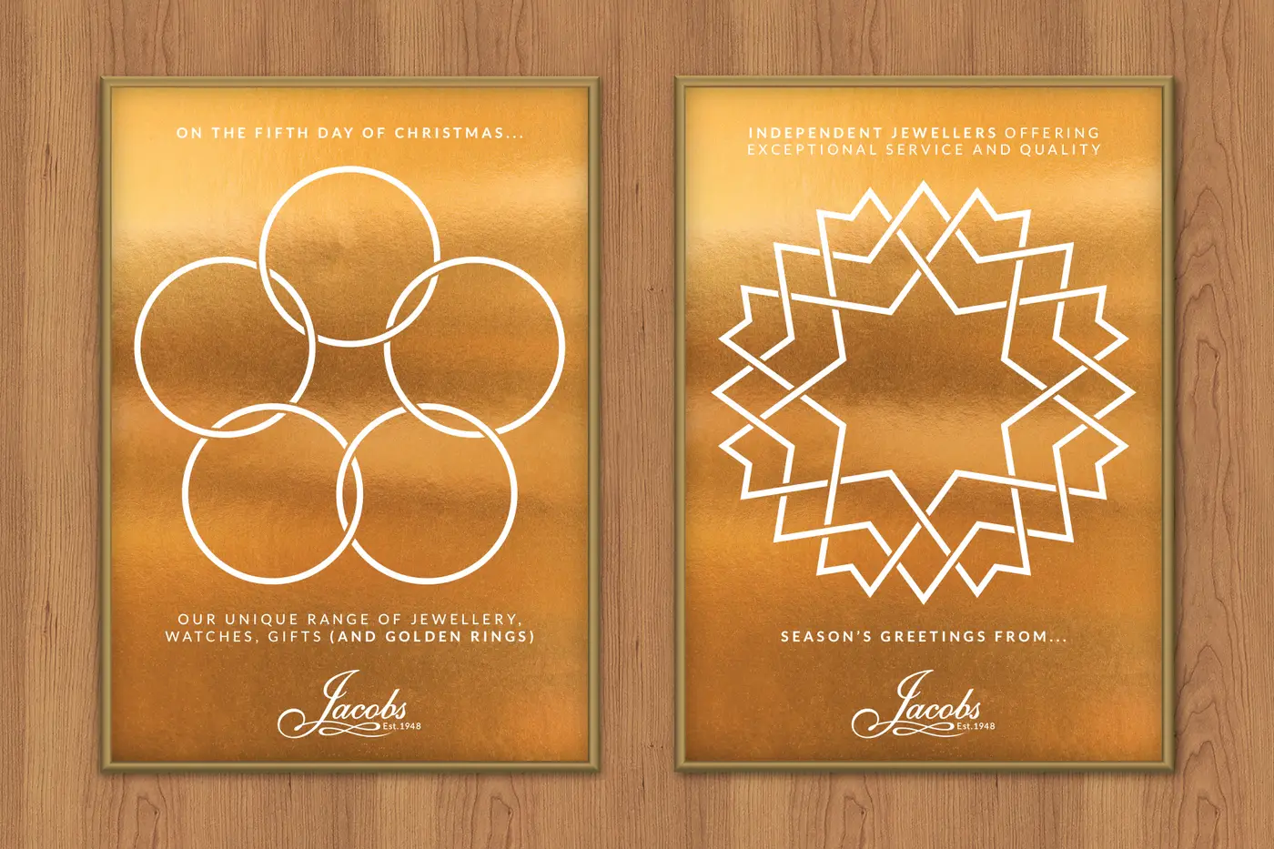 Jacobs Christmas 2017 Window Posters