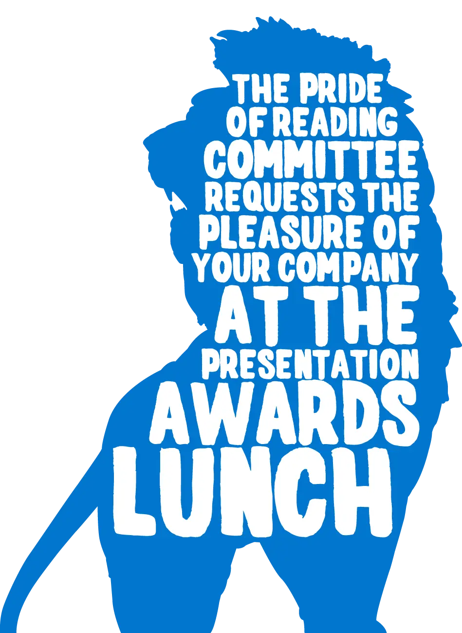 Pride of Reading Awards 2015 Invitation