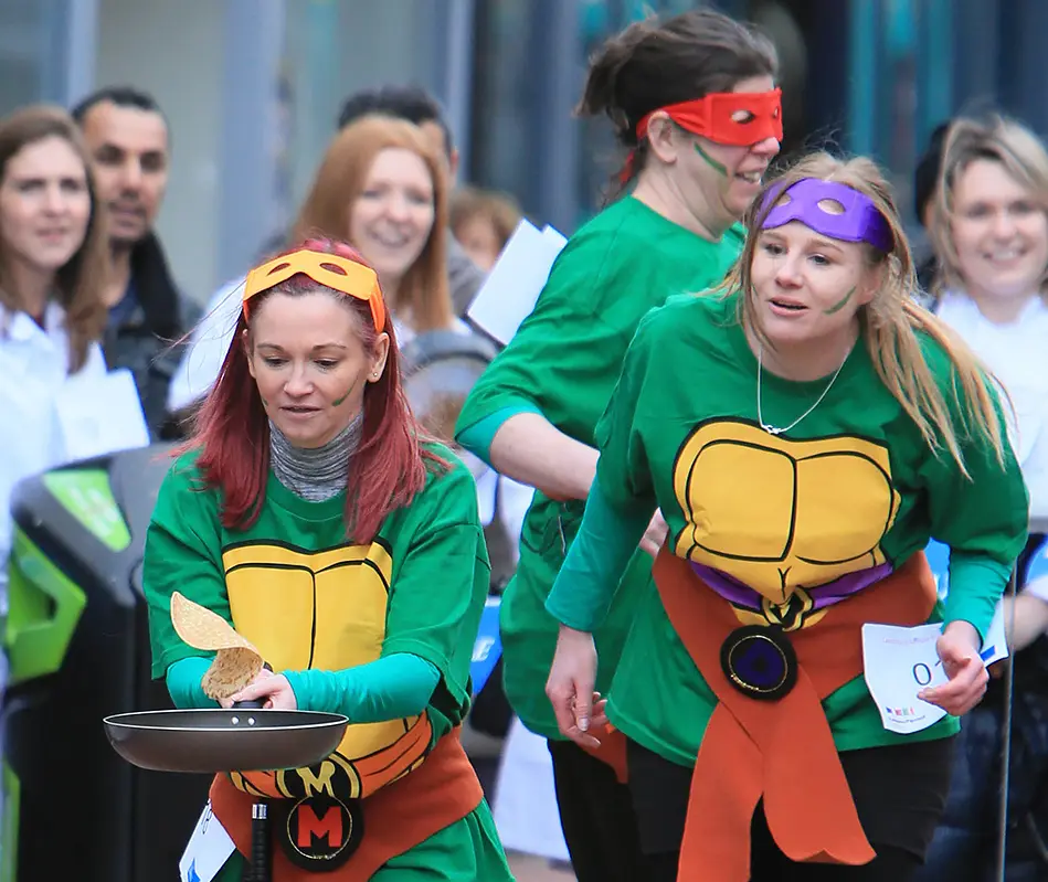 Launchpad Pancake Race Photo