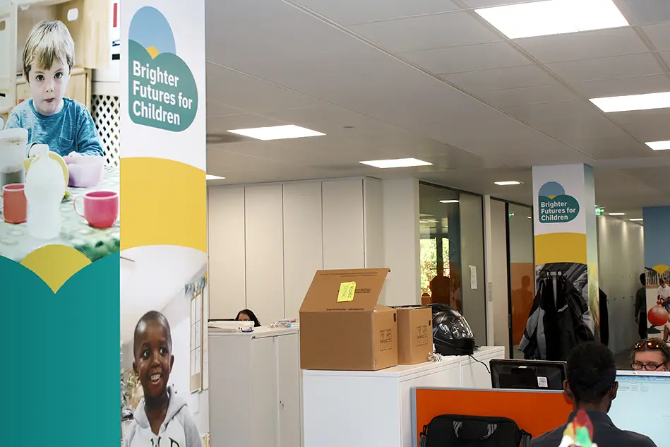 Brighter Futures architectural graphics