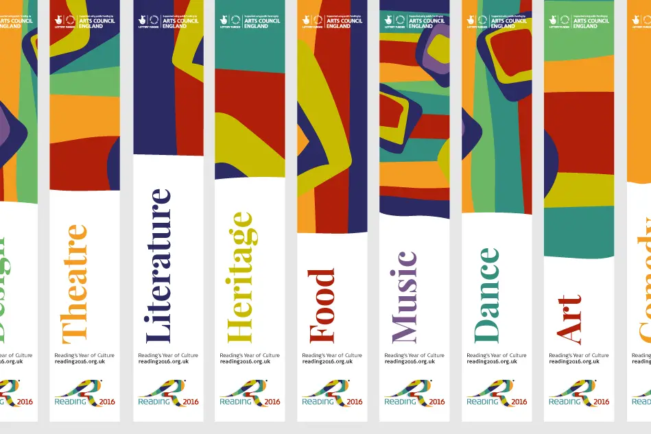Reading Year of Culture Brand Banners