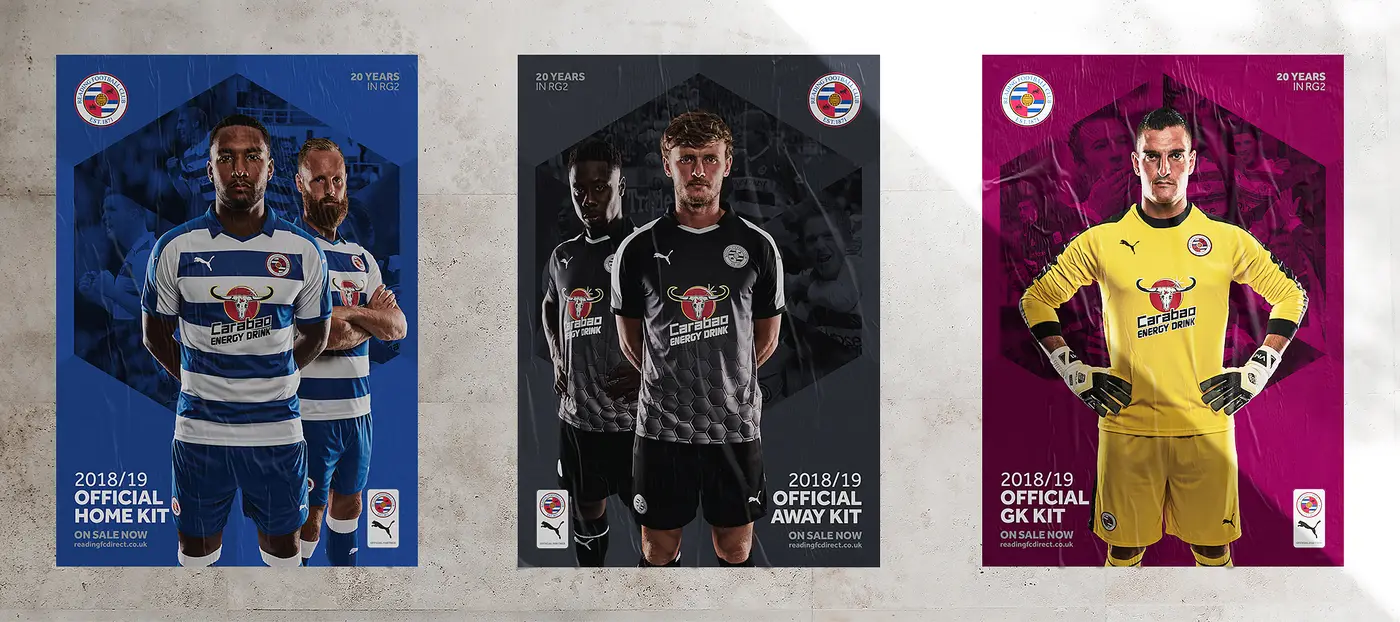 Reading FC Kit Posters
