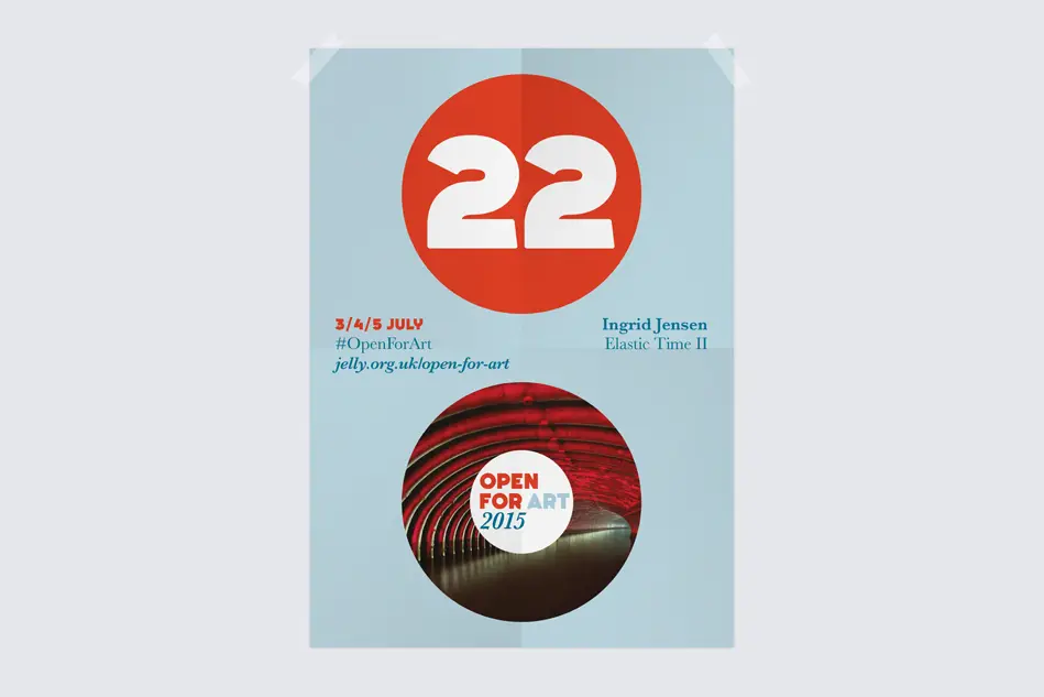 Open For Art 2015 Poster