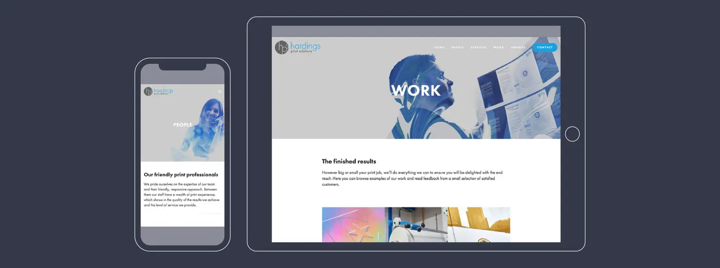HPS Squarespace Website Design