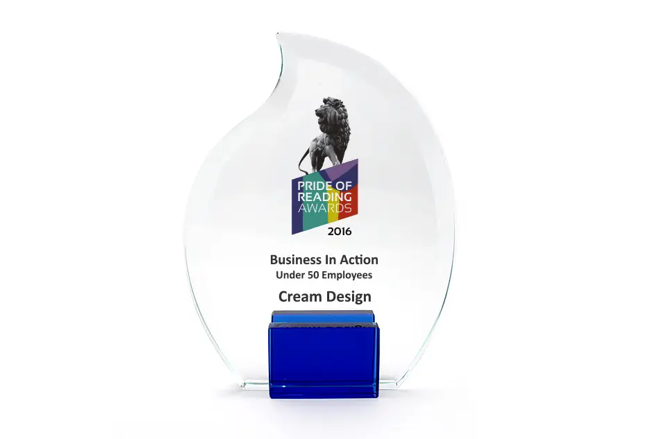 Pride of Reading Award Trophy