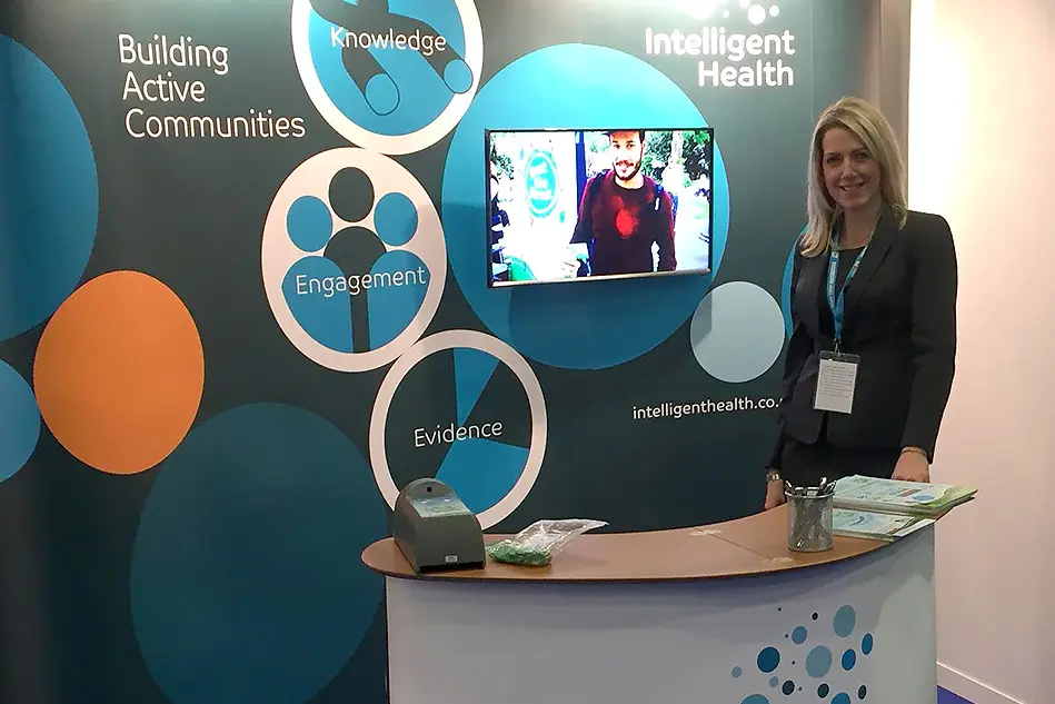 Intelligent Health Exhibition Stand