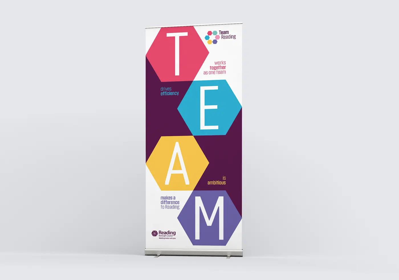 Team Reading banner