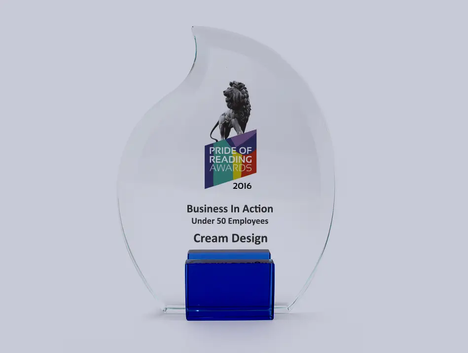 Pride of Reading Award Trophy
