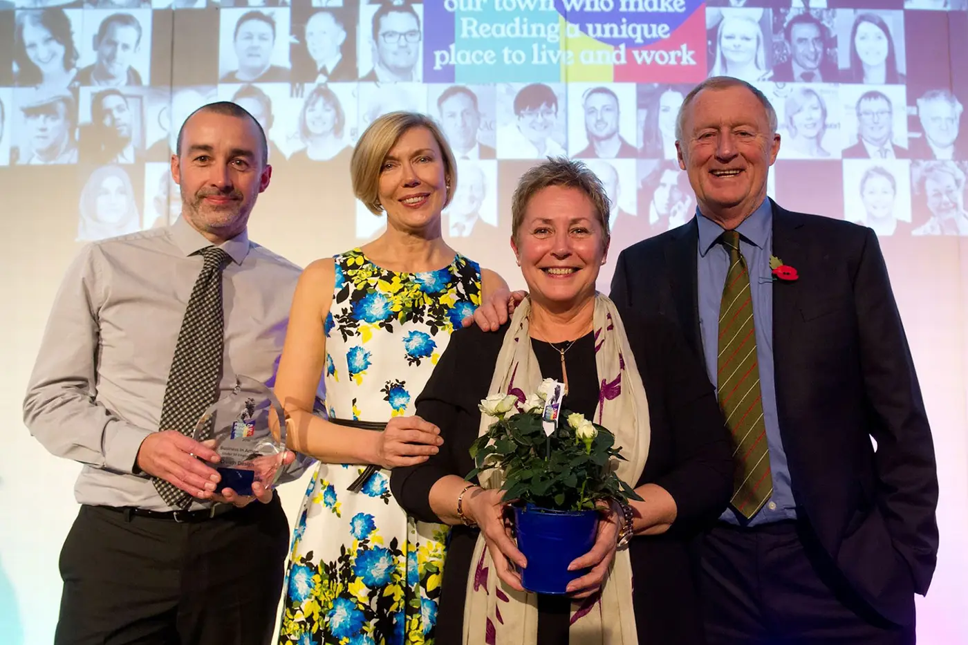Pride of Reading Award Presentation Photography