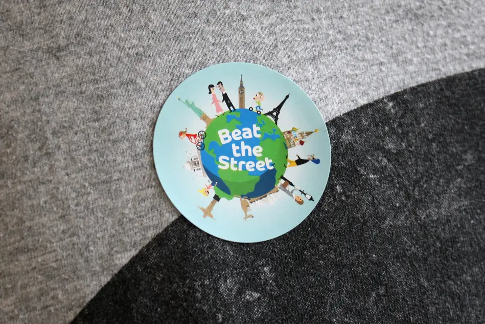 Beat The Street Sticker Design