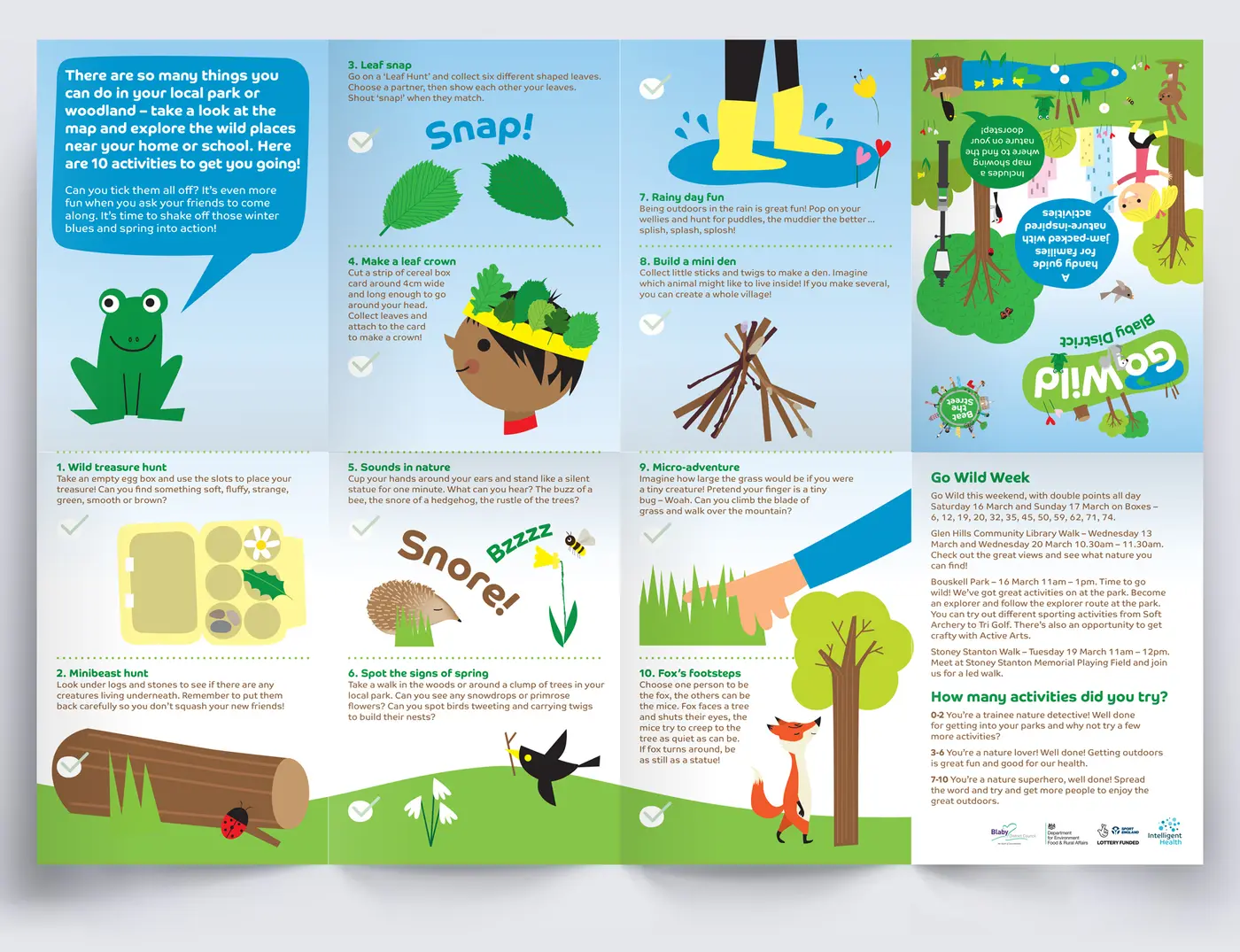 Beat the Street Go Wild leaflet